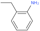2-ethylaniline molecular structure