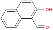2-hydroxy-1-naphthaldehyde molecular structure