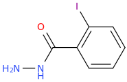 2-iodobenzohydrazide molecular structure