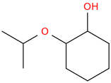 2-isopropoxycyclohexan-1-ol molecular structure