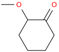 2-methoxycyclohexan-1-one molecular structure