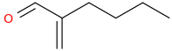 2-methylenehexanal molecular structure