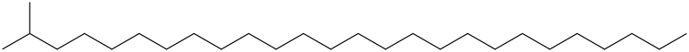 2-methylhexacosane molecular structure