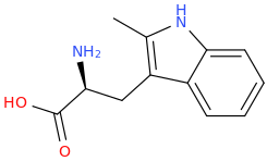 2-methyltryptophan molecular structure