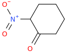 2-nitrocyclohexan-1-one molecular structure