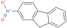 2-nitrofluorene molecular structure