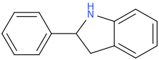 2-phenylindoline molecular structure
