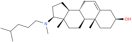20-Azacholesterol molecular structure