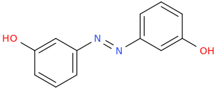 3,3'-Azobisphenol molecular structure