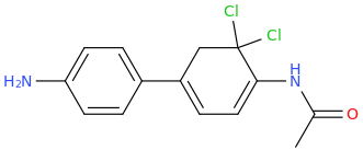 3,3-dichloro-N-acetylbenzidine molecular structure