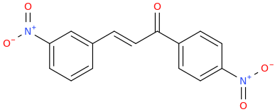 3,4'-DINITROCHALCONE molecular structure