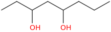 3,5-Octanediol molecular structure