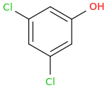 3,5-dichlorophenol molecular structure