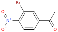 3'-Bromo-4'-nitroacetophenone molecular structure
