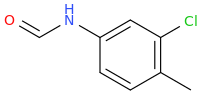 3'-CHLORO-4'-METHYLFORMANILIDE molecular structure