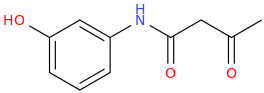 3'-hydroxyacetoacetanilide molecular structure