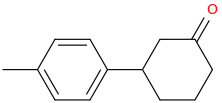 3-(p-Tolyl)cyclohexanone molecular structure