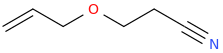 3-ALLYLOXYPROPIONITRILE molecular structure