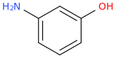 3-Aminophenol molecular structure