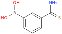 3-BORONOBENZOTHIOAMIDE molecular structure