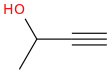 3-BUTYN-2-OL molecular structure