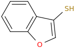 3-Benzofuranthiol molecular structure