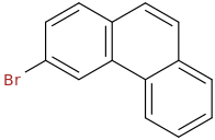 3-Bromophenanthrene molecular structure