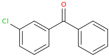 3-ChloroBenzophenone molecular structure