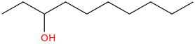3-Decanol molecular structure