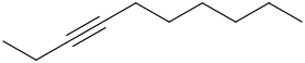 3-Decyne molecular structure