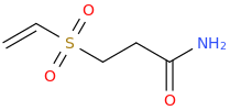 3-ETHENESULFONYL-PROPIONAMIDE molecular structure