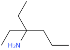 3-Ethyl-3-hexanamine molecular structure