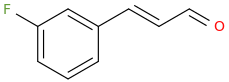 3-Fluorocinnamaldehyde molecular structure