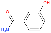 3-Hydroxybenzamide molecular structure