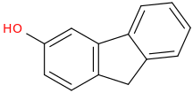 3-Hydroxyfluorene molecular structure