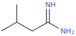 3-METHYL-BUTYRAMIDINE molecular structure