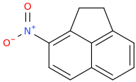 3-NITROACENAPHTHENE molecular structure