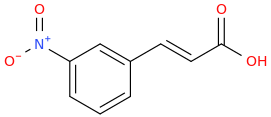 3-NITROCINNAMIC ACID molecular structure