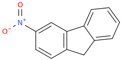 3-NITROFLUORENE molecular structure