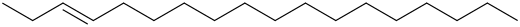3-Octadecene molecular structure