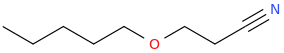 3-PENTYLOXYPROPIONITRILE molecular structure