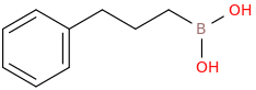 3-PHENYLPROPYLBORONIC ACID molecular structure