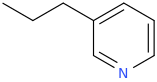 3-PROPYLPYRIDINE molecular structure
