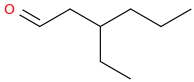 3-ethylhexanal molecular structure