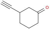 3-ethynylcyclohexan-1-one molecular structure