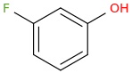 3-fluorophenol molecular structure