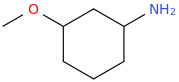 3-methoxycyclohexan-1-amine molecular structure