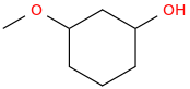 3-methoxycyclohexan-1-ol molecular structure