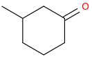 3-methylcyclohexan-1-one molecular structure