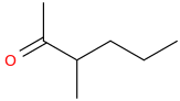 3-methylhexan-2-one molecular structure